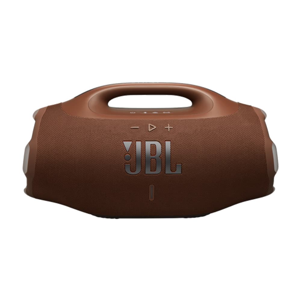 Caixa de Som JBL Boombox 4 Bluetooth Som JBL Pro Com AI Sound Boost Graves Personalizáveis Bateria 34h IP68 Áudio Lossless – Marrom