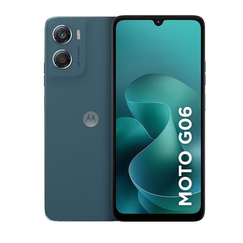 Smartphone Moto g06 4G Tela 6,9 128GB Câmera 50MP Azul Marinho Motorola Progrida Promo