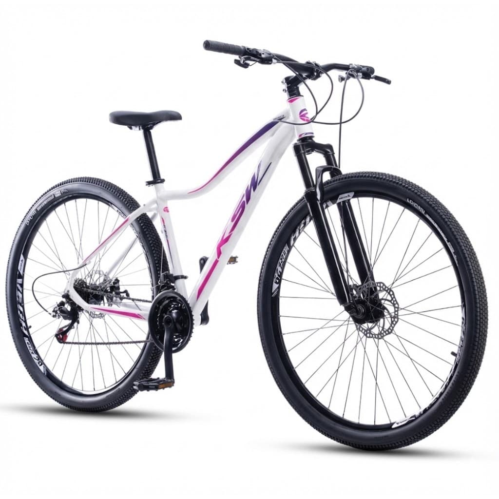 Bicicleta Aro 29 Ksw Mwza 24 Velocidades Shimano Feminina Freio A Disco