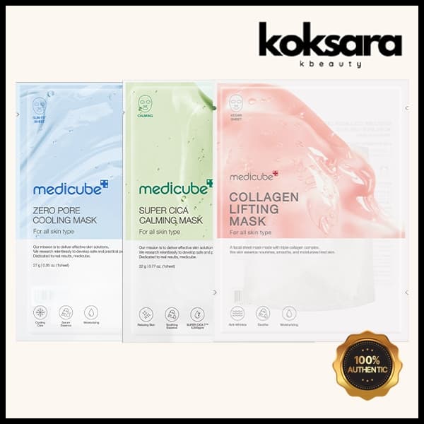 medicube collagen lifting mask 27g 1ea 3types