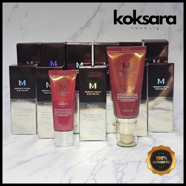 MISSHA M Perfect Cover BB Cream SPF42 PA+++ 20ml / 50ml Embalagem em Renovação