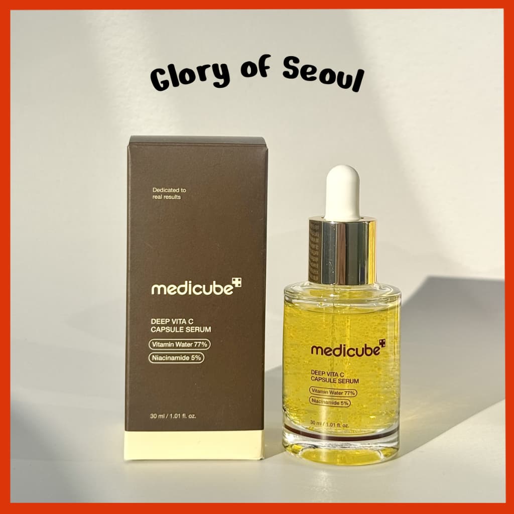 Vitamina C da MEDICUBEEE 😮‍💨  uniformiza o tom da pele, dá viço e deixa um efeito glow incrível
