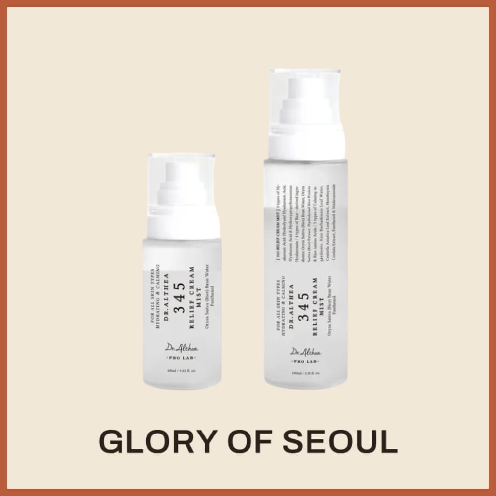 Dr.Althea 345 Relief Cream Mist 60ml, 100ml