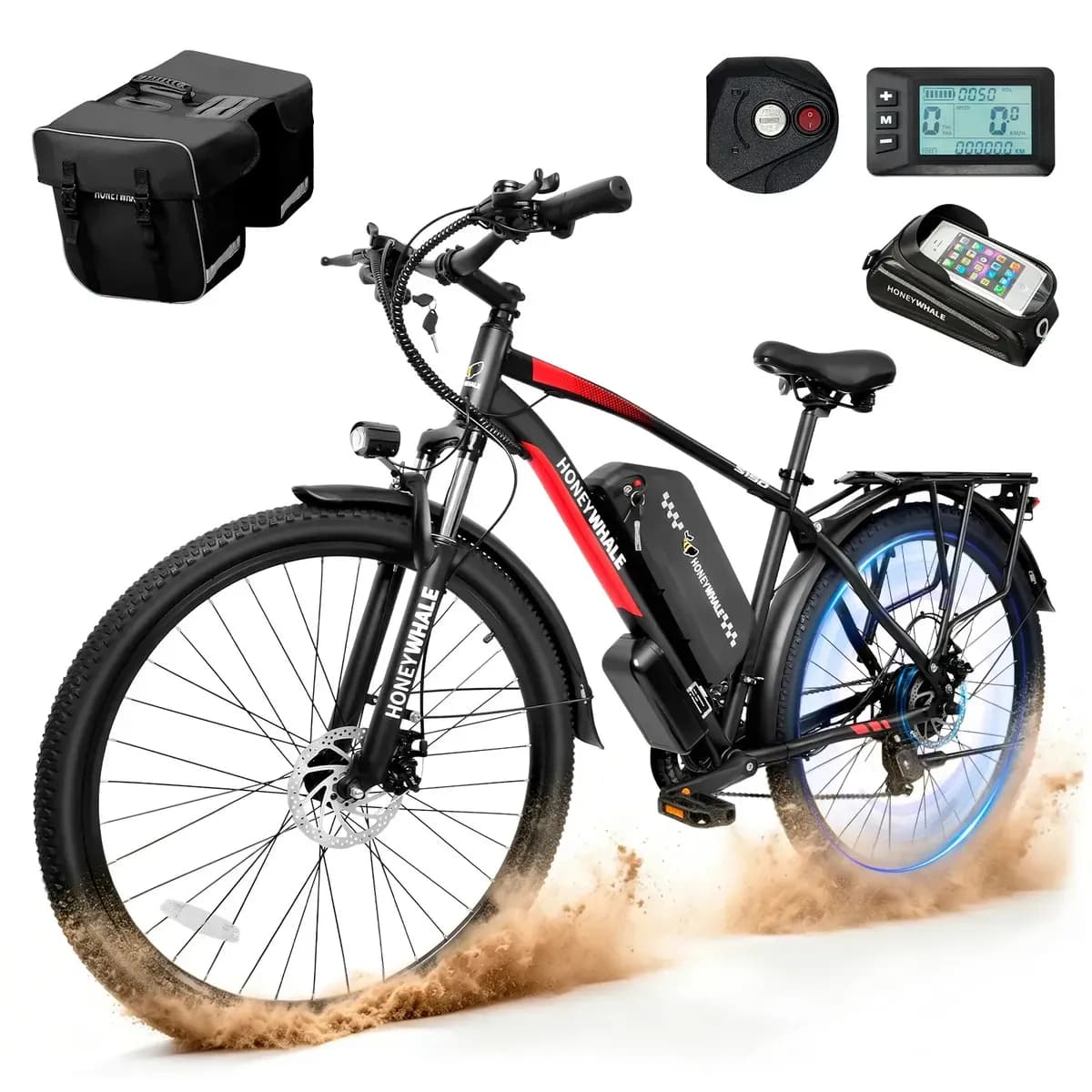 Bicicleta Elétrica Honeywhale S150 Com Aro 29 e Bateria