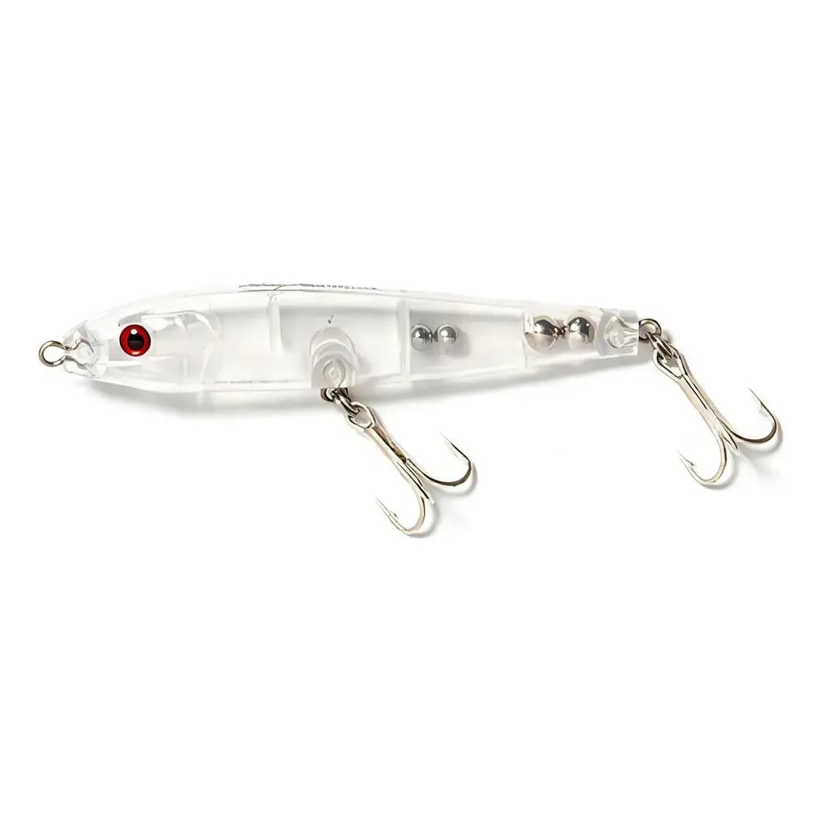 Isca de pesca artifical Nelson Nakamura Sara Sara 80 cor 201 com 2 ganchos x 1 unidades do 8cm x 7g para uma profundidade máxima de 0m