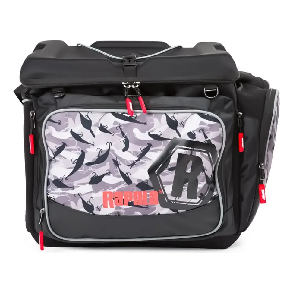 Bolsa Pesca Para Apetrecho Rapala Tackle Bag Magnum Lurecamo Cinza