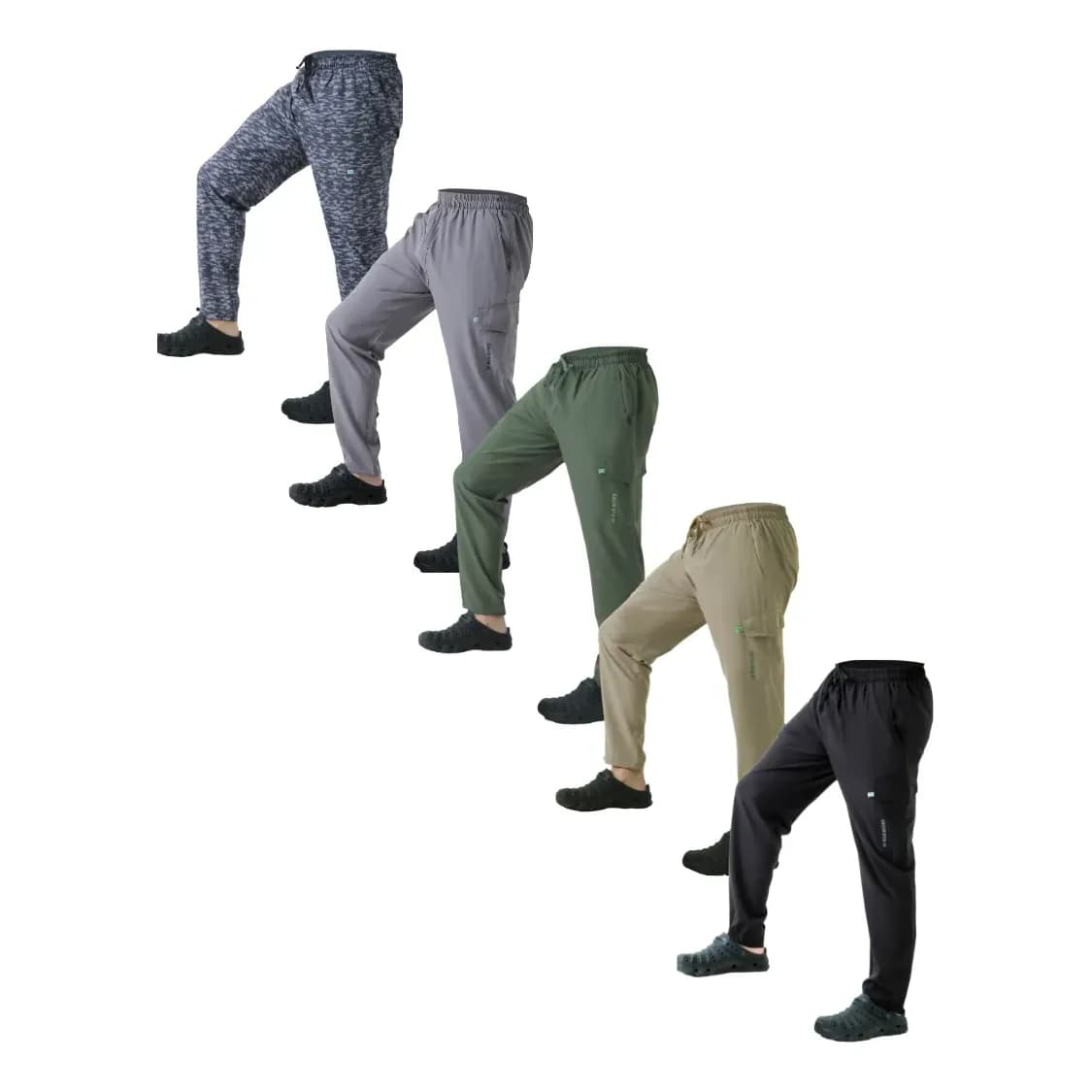 Calça De Pesca Flex Mar Negro Proteção Uv 50+ Envio Imediato