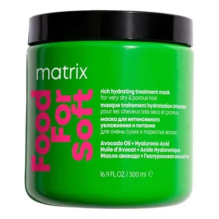 Máscara Vegana Hidratação Profunda Profissional Food  For Soft Matrix 500ml