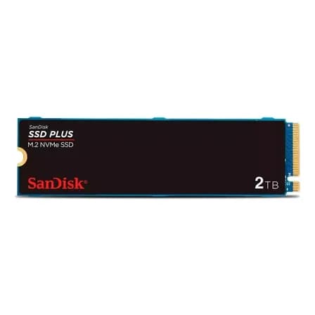 Ssd M.2 2280 2Tb Sandisk Plus NVMe Pcie Gen3 Sdssda3n-2T00-G26 Velocidade até 3200Mb/s