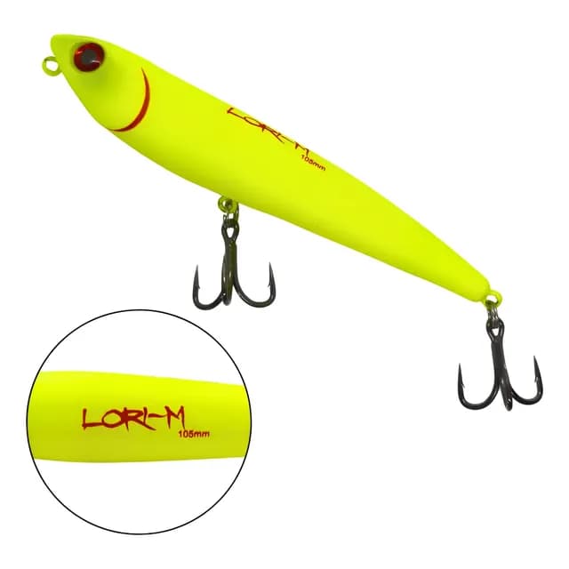 Isca Lori-m 105mm 14g Superfície Zara Rattlin Tucunaré