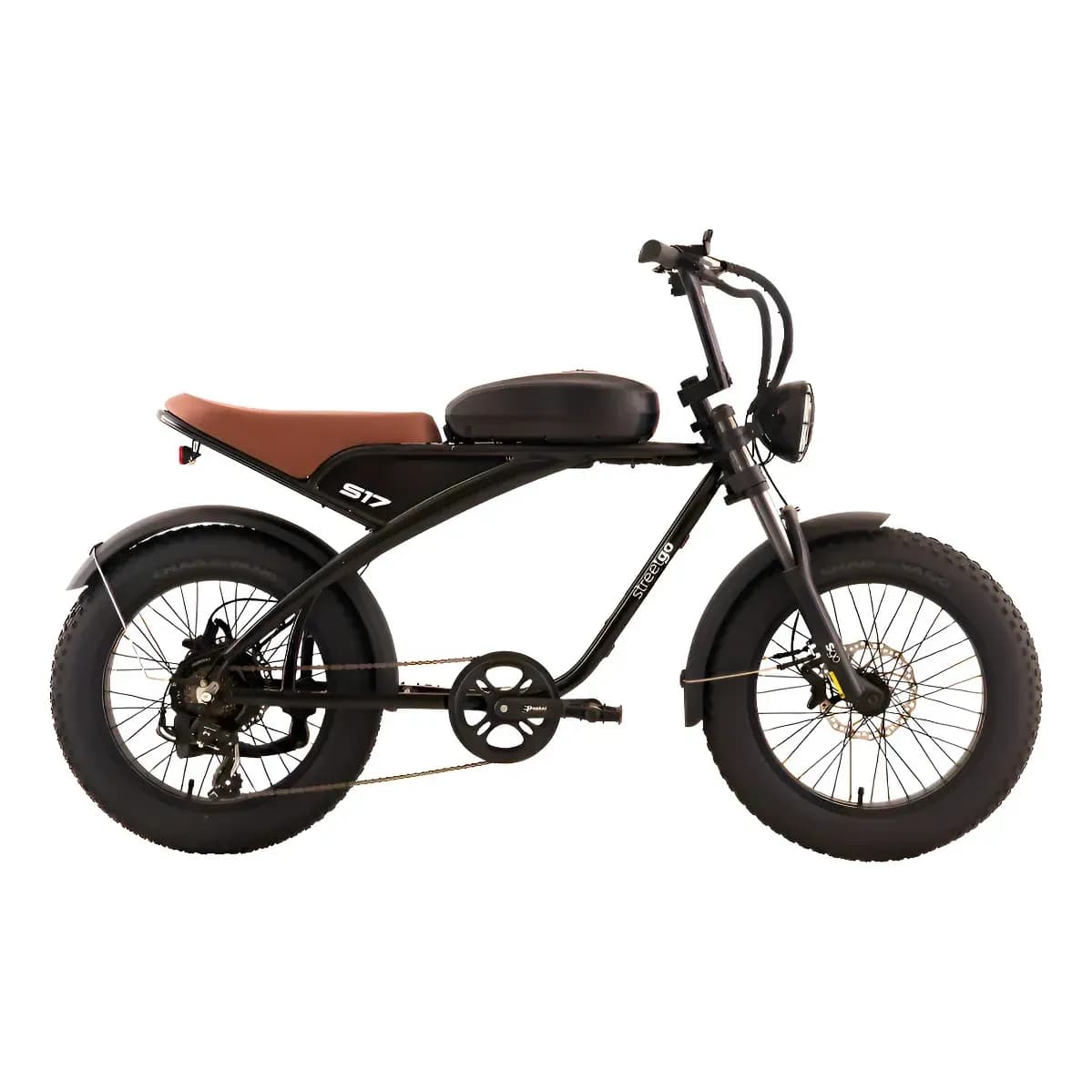 Bicicleta Elétrica Oggi Street Go S17 Cor Preto 48v
