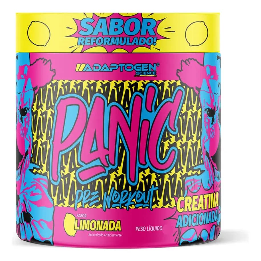 Creatina Adaptogen Science Super 4:1:1 em pó sabor Limonada x 150g