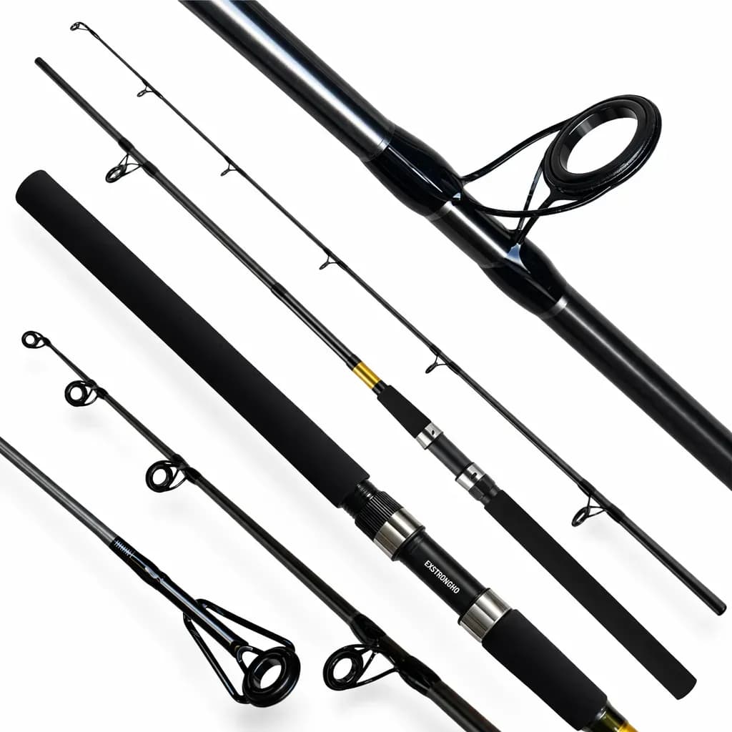 Vara Pesca Pesada Molinete Shimano 2.13m - 12-25lb -2 Partes