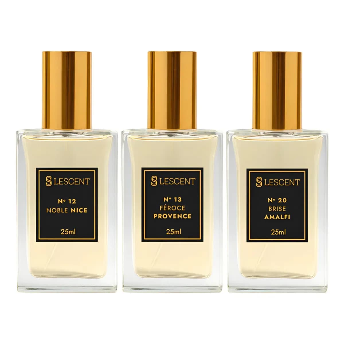 Perfumes Deo Colônia Masculino N12 N13 N20 25 mL LESCENT