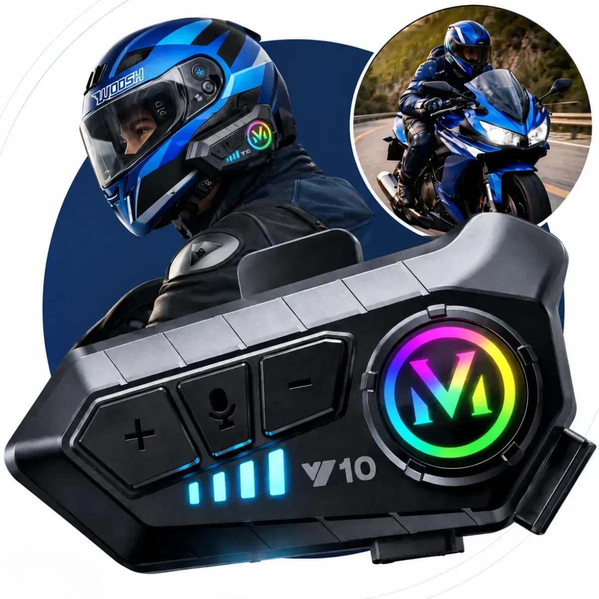 Fone para Capacete/Intercomunicador