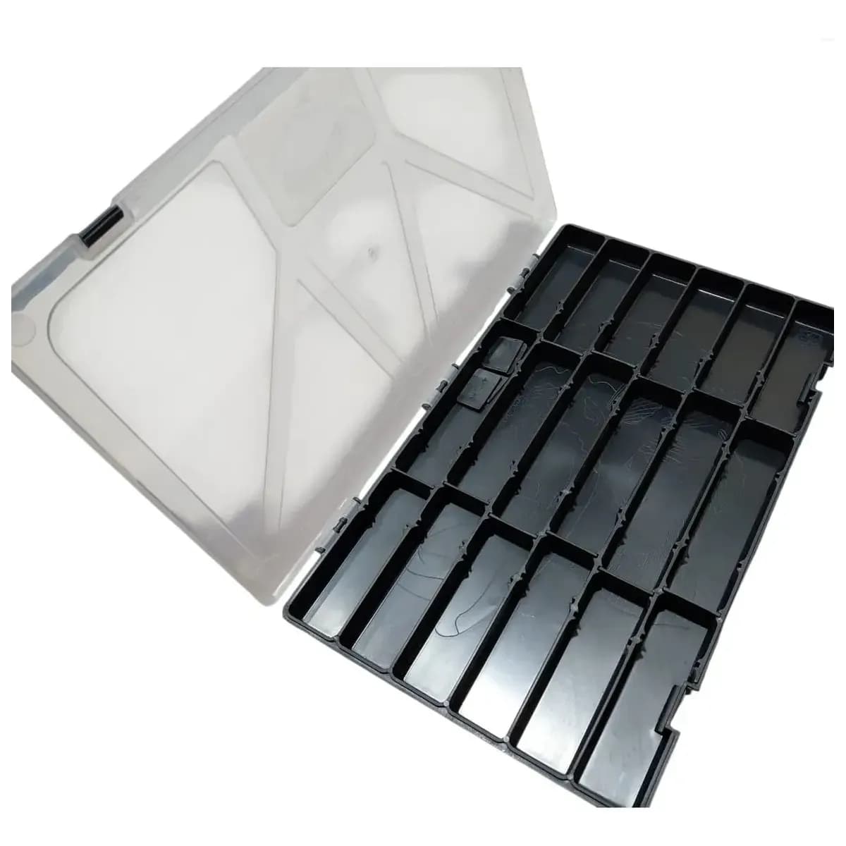 Estojo Box 23 Divisória Ajustável Rochel Pesca 36x22x2,7