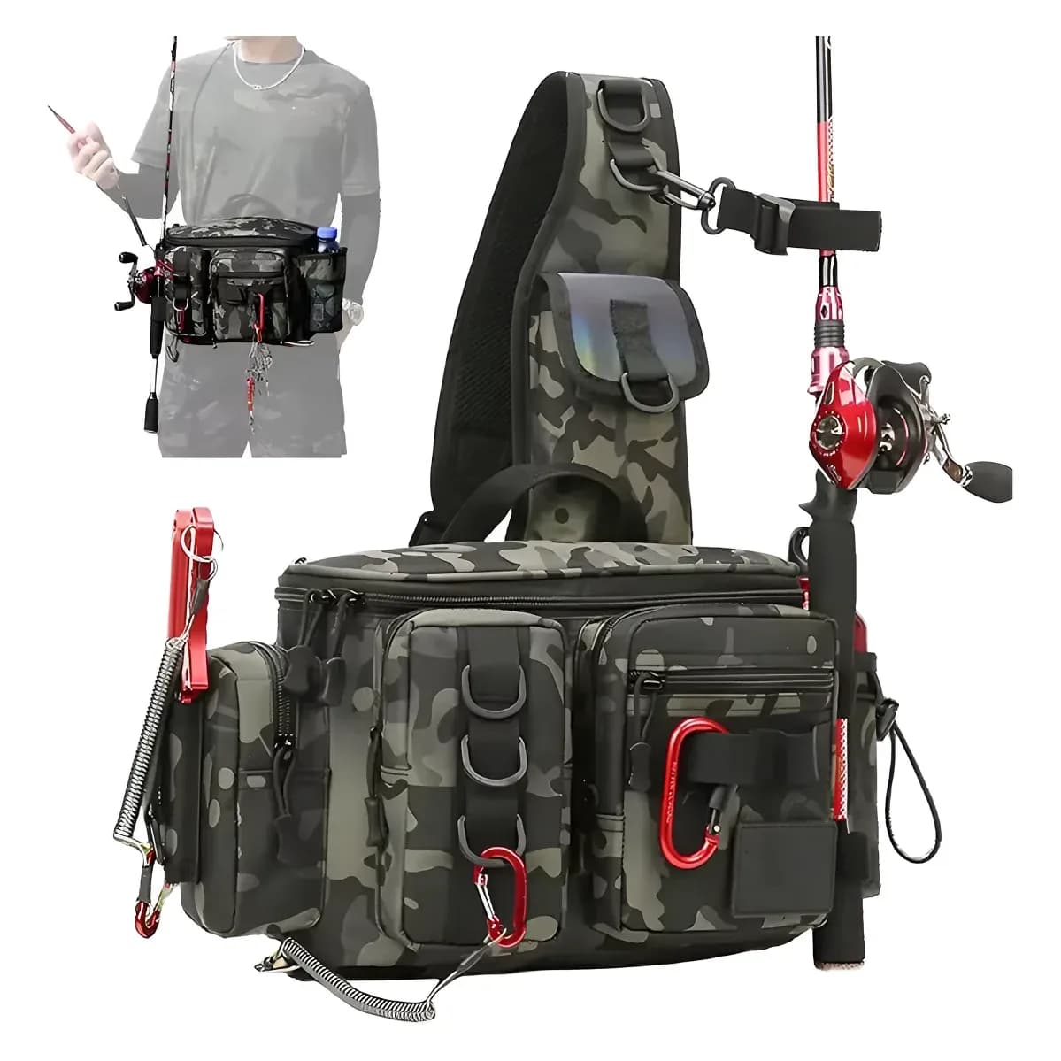 Bolsa Pochete Para Pesca
