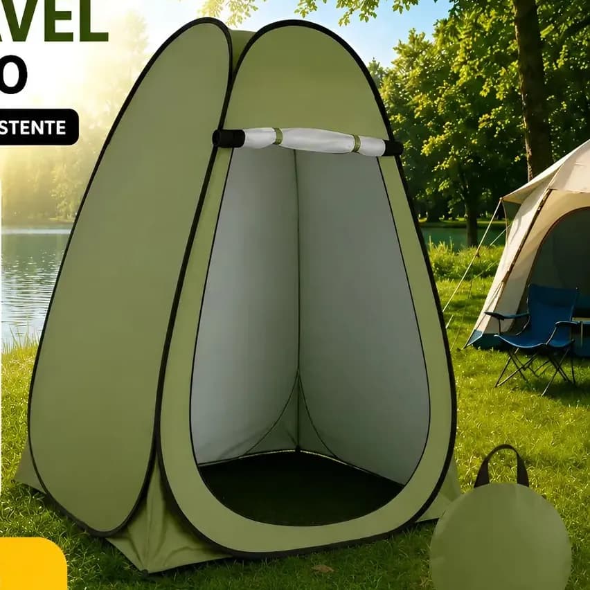 Barraca Tenda Banheiro Portátil Trocador De Roupas Camping