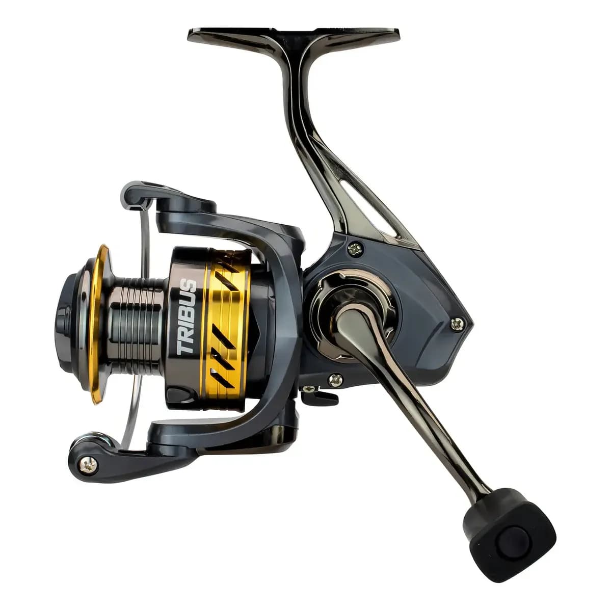 Molinete Saint Plus Tribus 5000 6 Rolamentos Pesca Preto