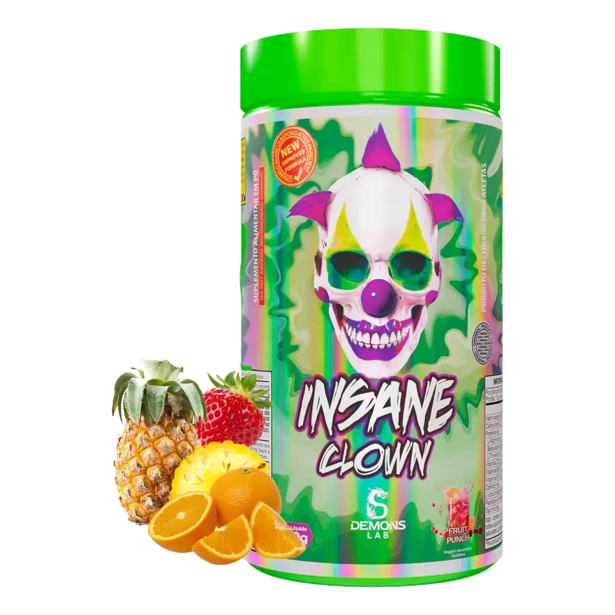 Insane Clown 350g Demons Lab Sabor Fruit Punch