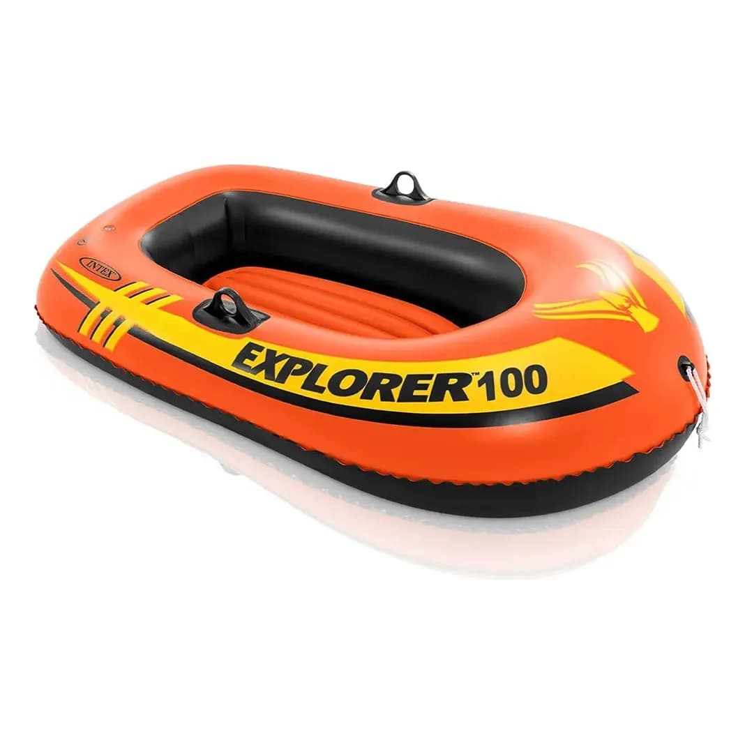 Barco Inflável Explorer 100 Bote Infantil 147cm Alça Intex