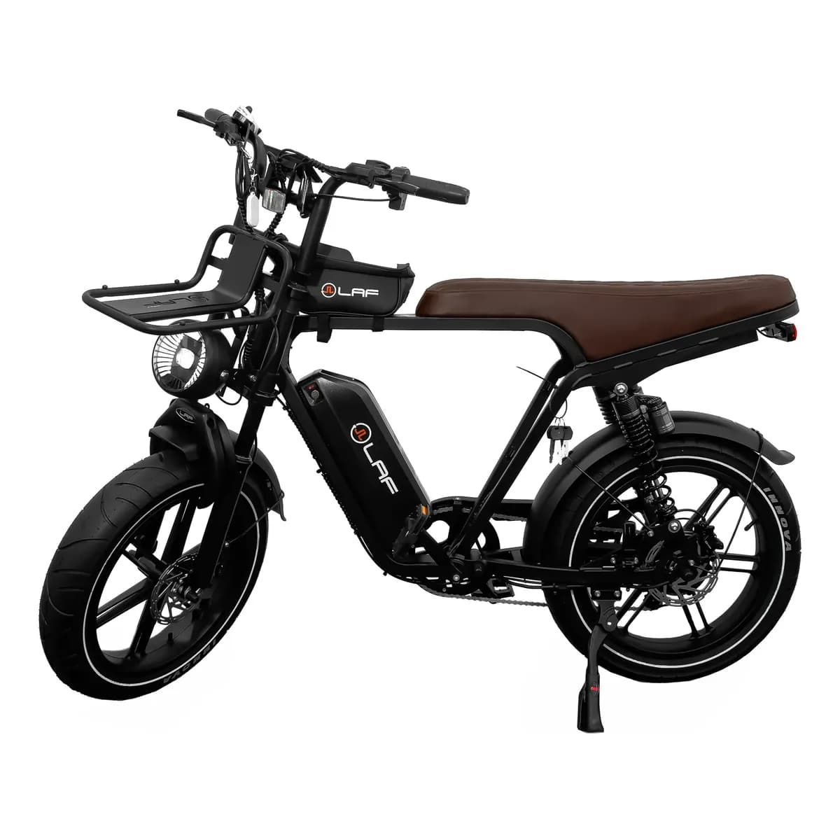Bicicleta Elétrica L10 V9 Max 1000w Autopropelida Café 20