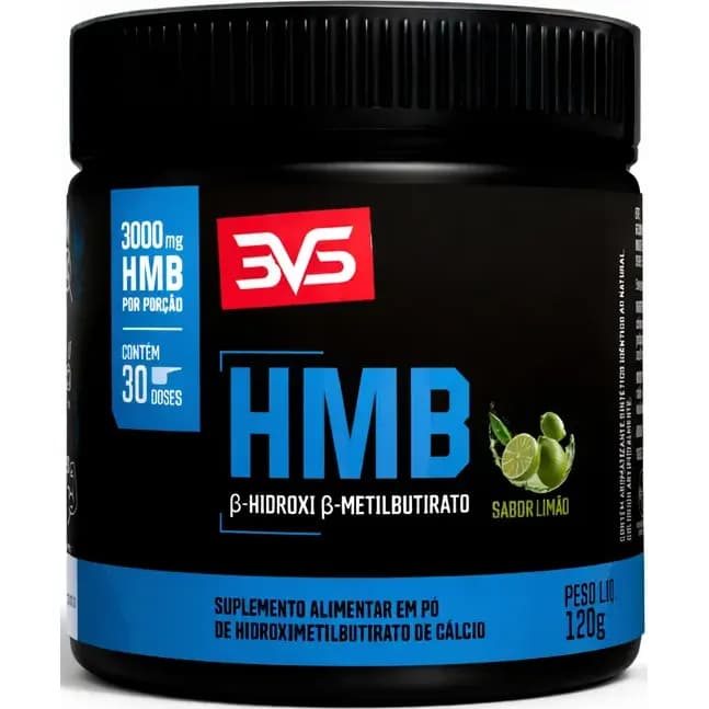 Hmb 3000mg Fórmula Com Máxima Pureza - Sabor Limão - 30 doses