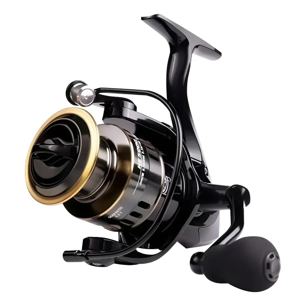 Carretel Carretilha 5.5:1 Molinete De Pesca - Máxima 90kg