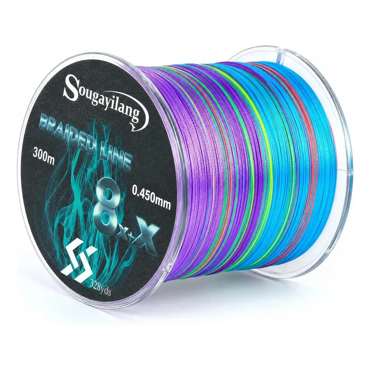 Linha De Pesca Pe 9 Fios Multifilamento  300m Super Forte