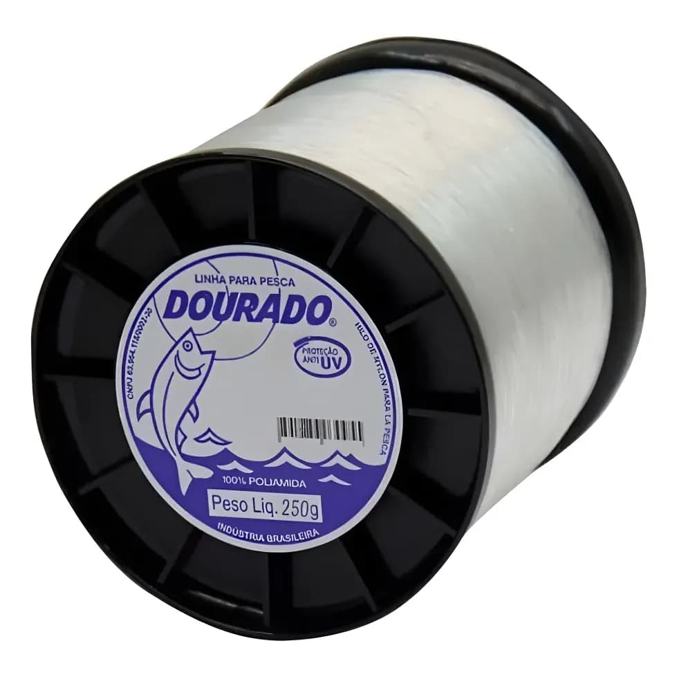 Linha Pesca Dourado 250 Gramas Monofilamento Mazzaferro