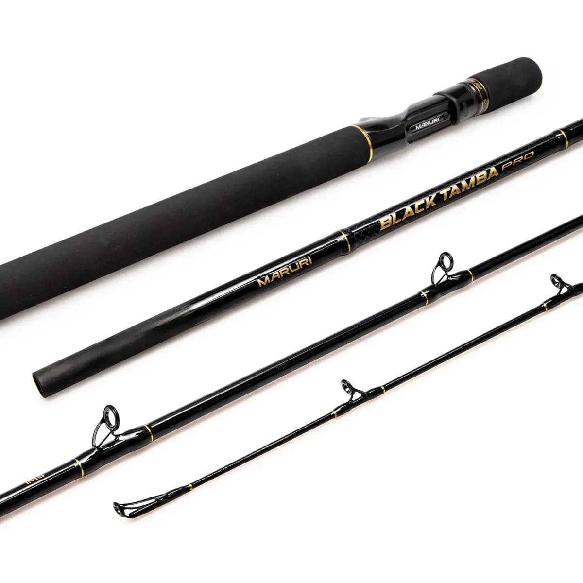 Vara Carretilha Black Tamba Pro 2,10 mts 30-60 lbs 2 Partes Up  Set Cabo + Blank