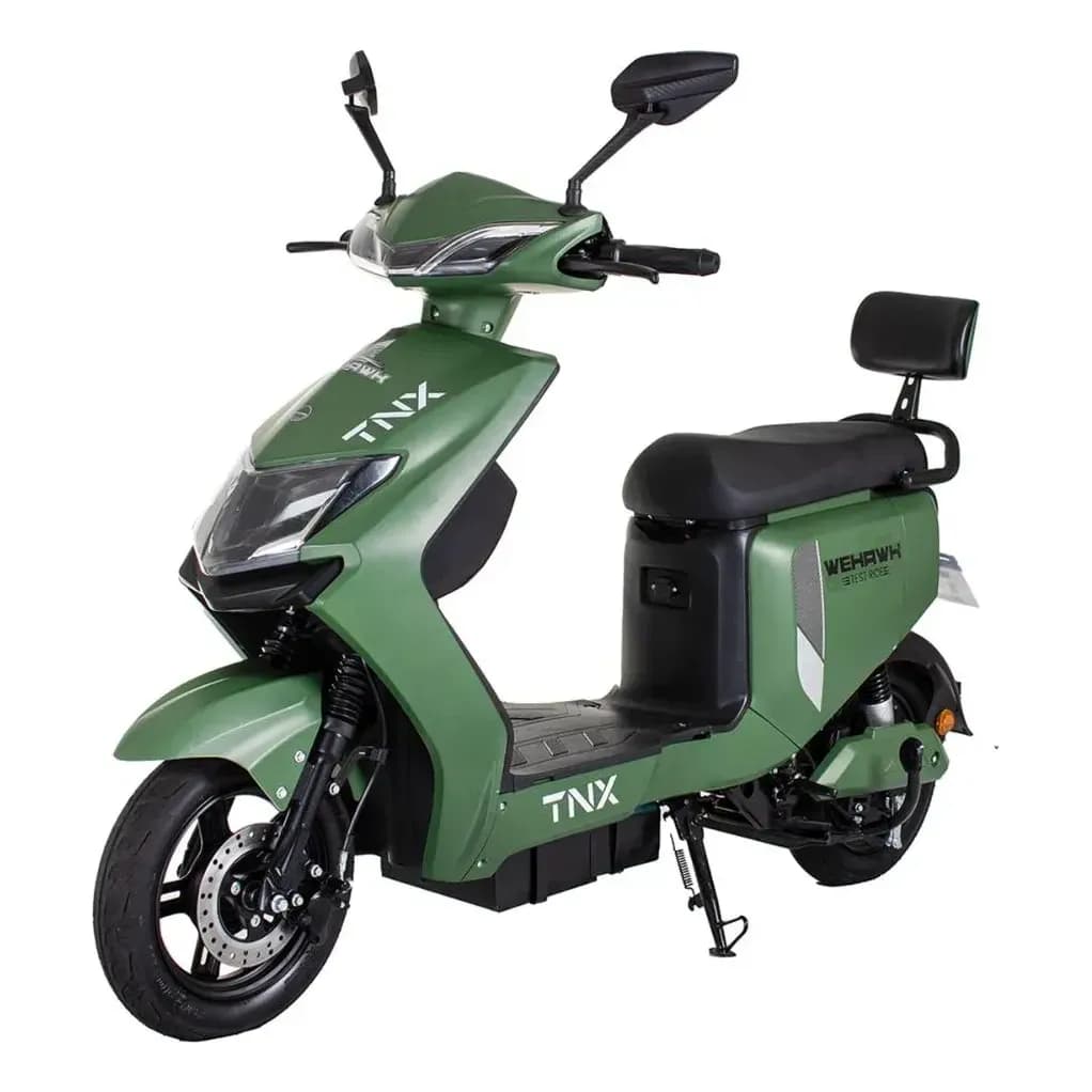 Scooter Moto Wehawk 1000w Bateria Chumbo 60v 20ah, Sem Cnh Verde-escuro