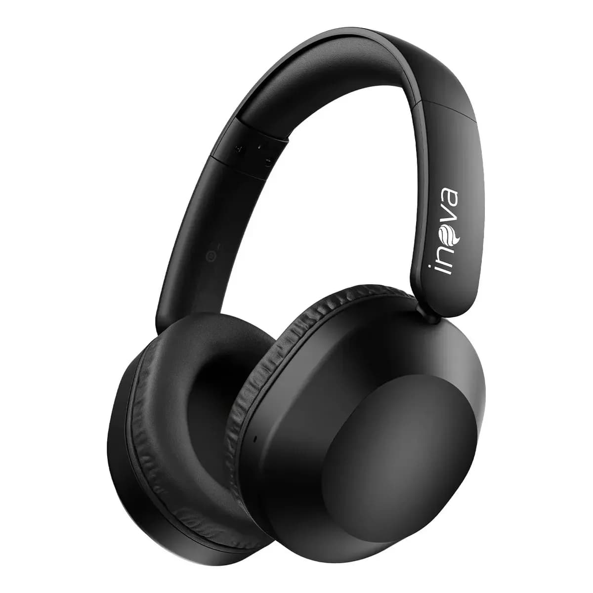 Fone De Ouvido Headphone Bluetooth 6.0 Sem Fio Premium Potente Super Bass Compatível, bateria de 50 Horas Para iPhone Samsung Xiaomi Redmi Lenovo Motorola Esportivo Caminhada Academia Cor Preto Inova
