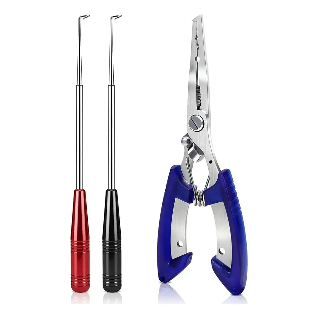 Kit De Ferramentas Para Remover Anzóis E Alicates  De Pesca