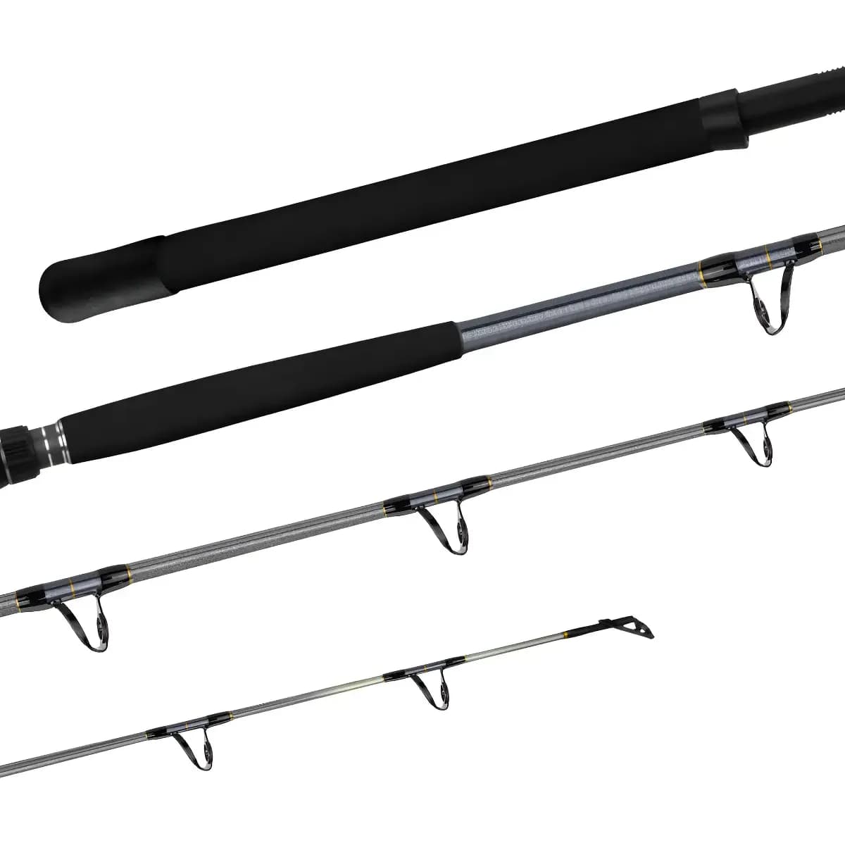 Vara Para Molinete Cherokee 661sp 60-120lbs - Saint Plus Cor Cinza