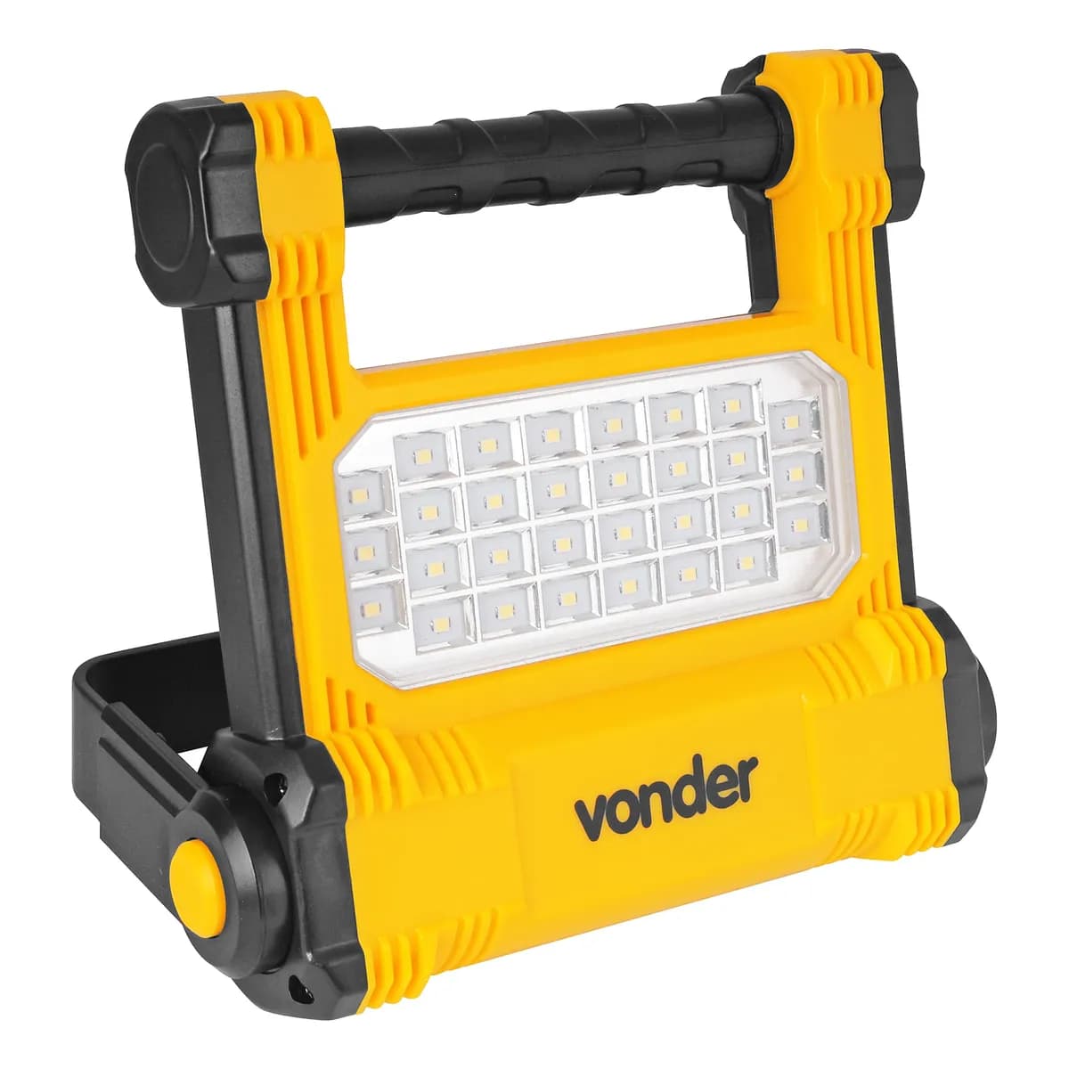 Refletor Led Recarregável Portátil 10w Rrv010 Vonder Amarelo Branco-frio
