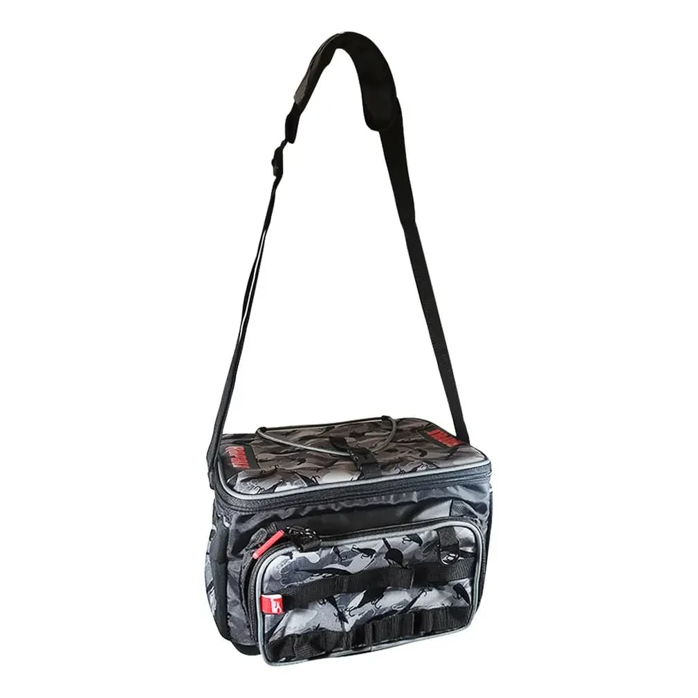 publi | Bolsa Pesca Tackle Bag Lite Prova Dagua C/ Alça Acolchoada Preto