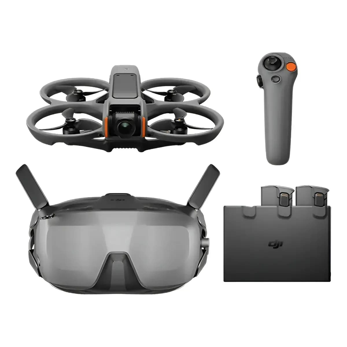 Drone Dji Avata 2 Fpv Pro 4k Comb Óculos Goggles N3 Motion 3