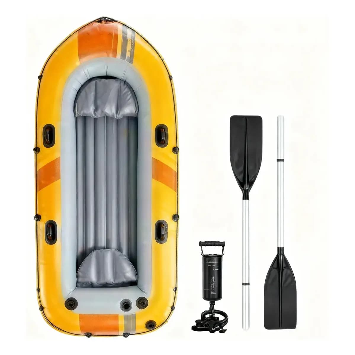 Bote Barco Inflável  Para 3 Pessoas Com Acessórios Intex