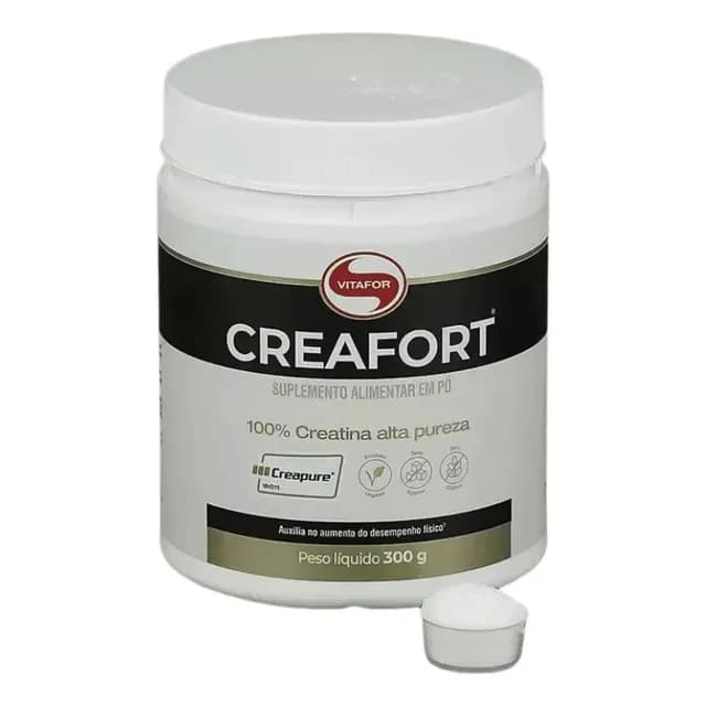Creatina Monohidratada Creafort Sem Sabor 300g Vitafor