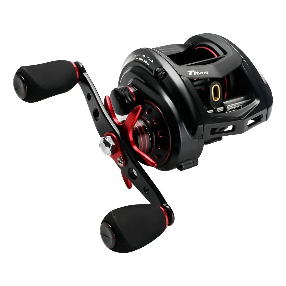 Carretilha Johncoo Titan Big Game Color Preto Drag 13kg