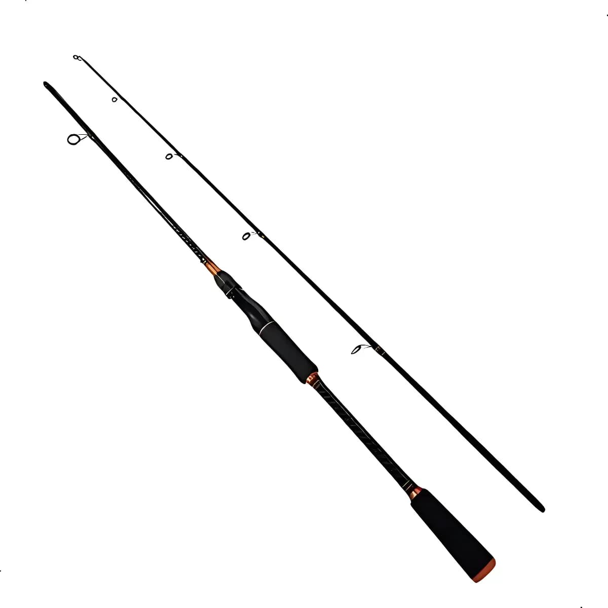 Vara Pesca Xingu Black Bass Para Molinete 1,80m 4-8kgs Cor Preto