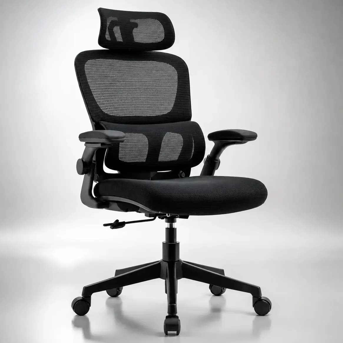 Cadeira Lombar Ergonômica Escritório Apoio Mesh Lombar