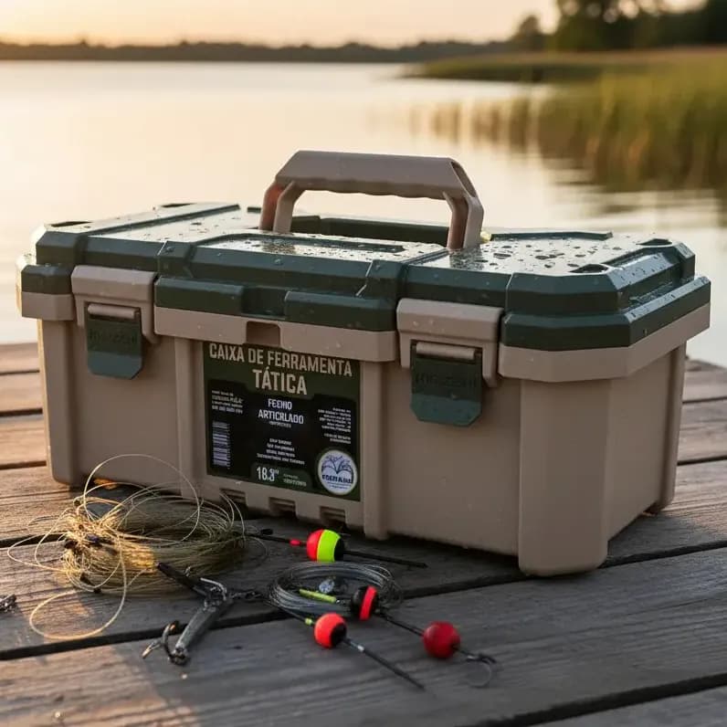 Malete De Pesca Reforçada