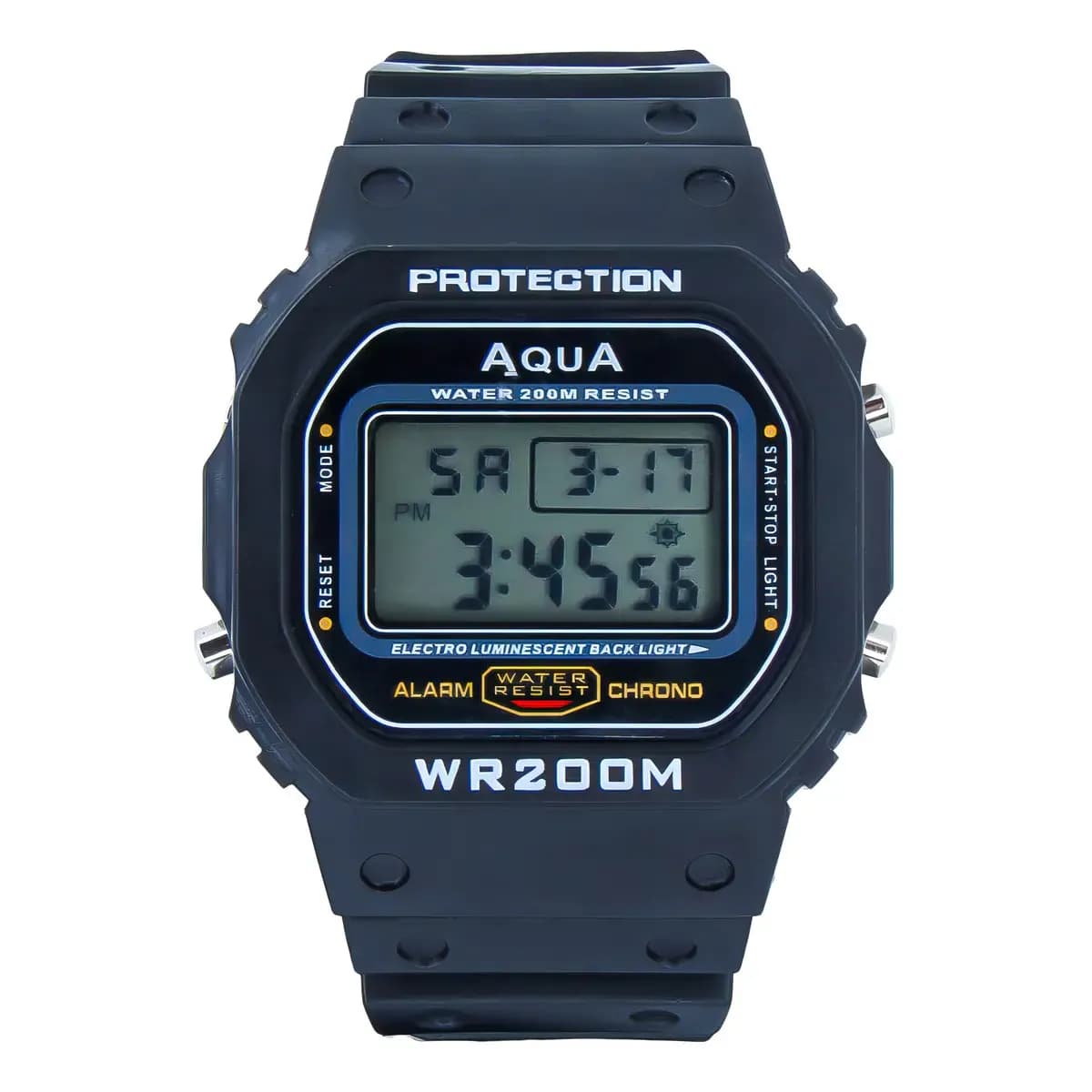 Relógio Masculino A Prova D'agua Digital  Esportivo Bisel Modelo Gp-519 Wr200-m