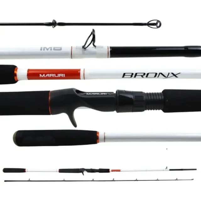 Vara Pesca Carretilha Maruri Bronx 2,70m 60lb Pesqueiro 2p