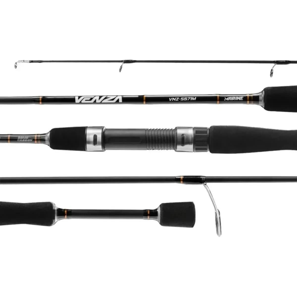 Vara Molinete Venza 1,70m 15-30lb Carbono Inteiriça