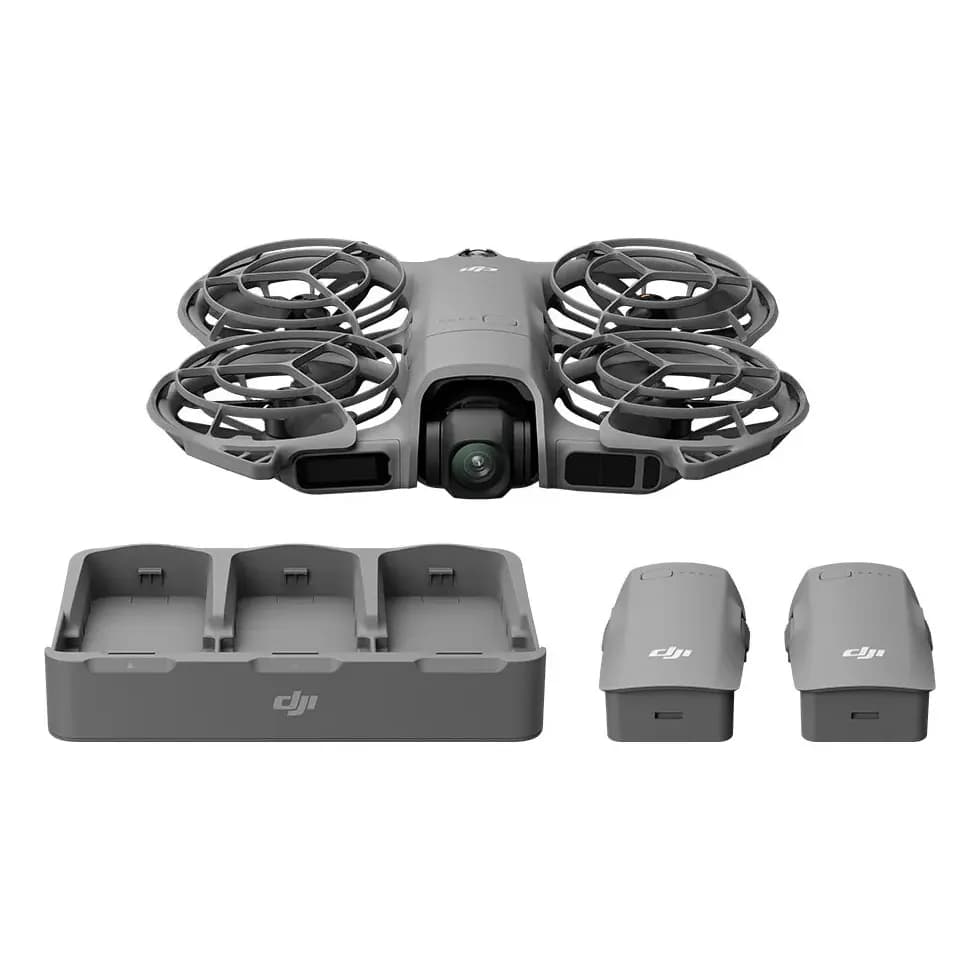 Drone Dji Neo 2 Fly More Combo (sem Controle) - Dji070 Cinza Cinza