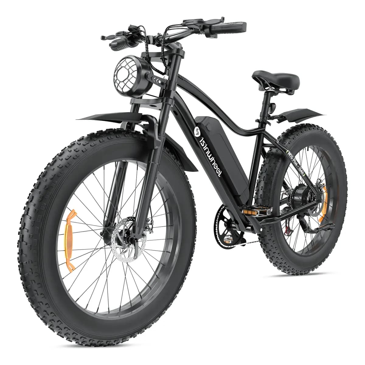 Bicicleta Elétrica M10plus Motor 1000w Para Adultos 32km/h Preto Universal