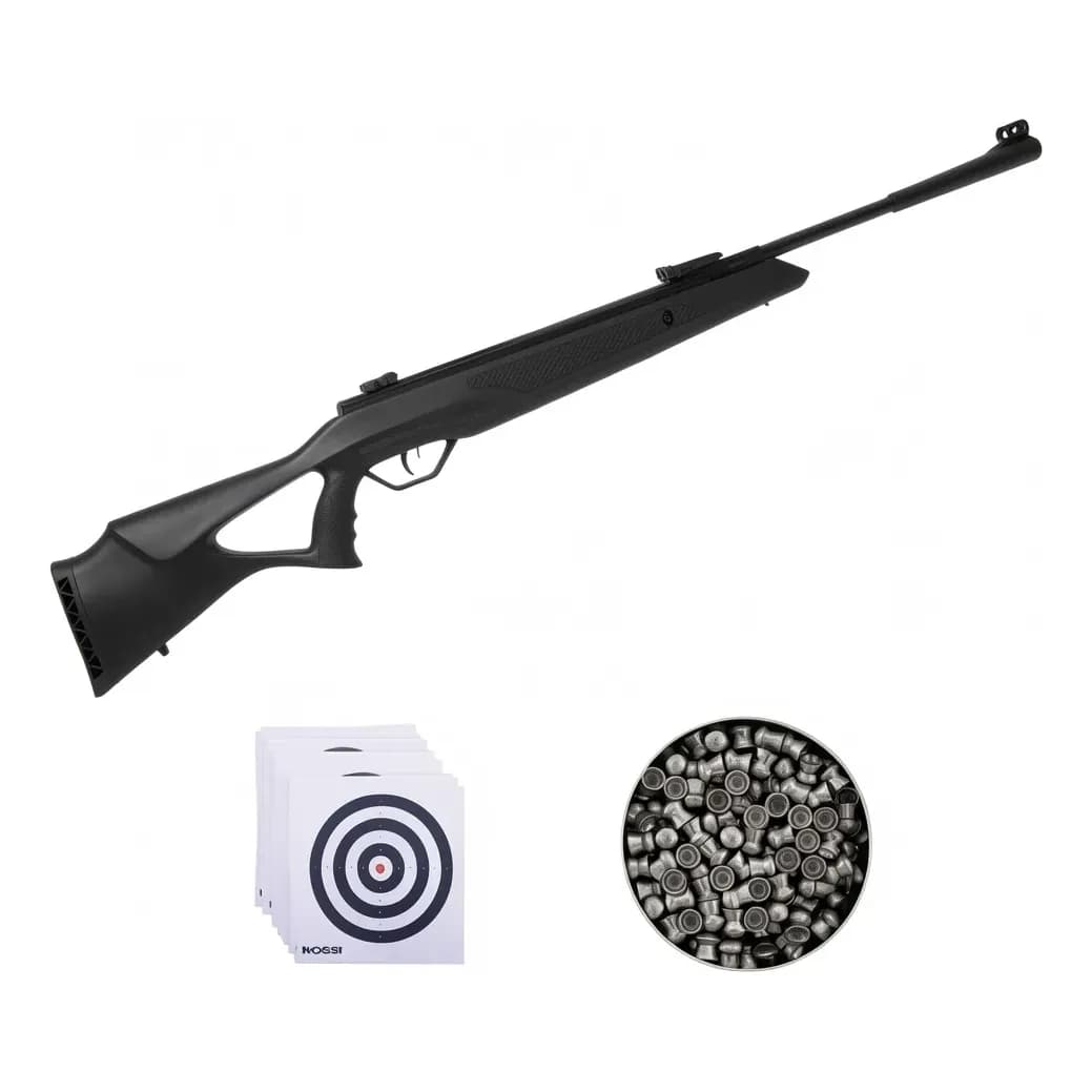 Carabina De Pressão R1000 Nitro Rossi 6.35mm Espingarda